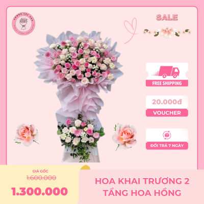 mua lẵng hoa khai trương ở hà nội