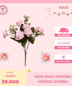 Cành Hoa Hồng Giả