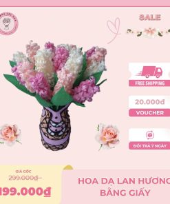 Hoa Dạ Lan Hương Bằng Giấy