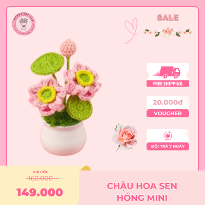 cách móc chậu hoa sen