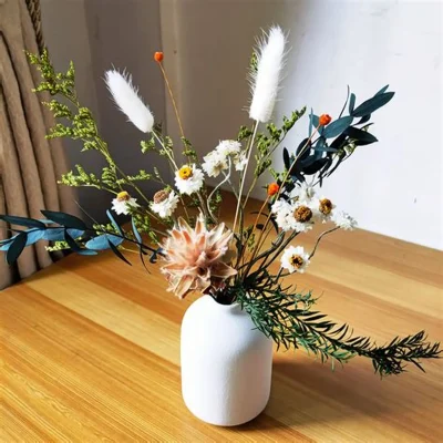 binh hoa kho trang tri phong khach